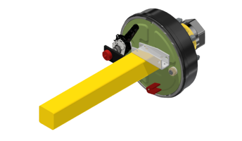 support frein de parc essieu