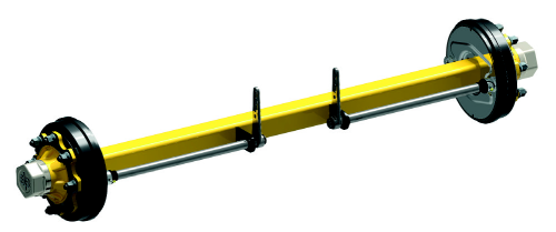 Essieu fixe agricole, montage standard