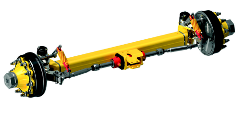 Essieu suiveur, maniabilité en terrains difficiles