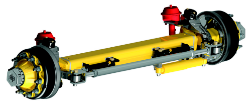 Essieu suiveur, maniabilité en terrains difficiles