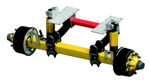 suspension hydrauliques pour essieux agricoles et industriels